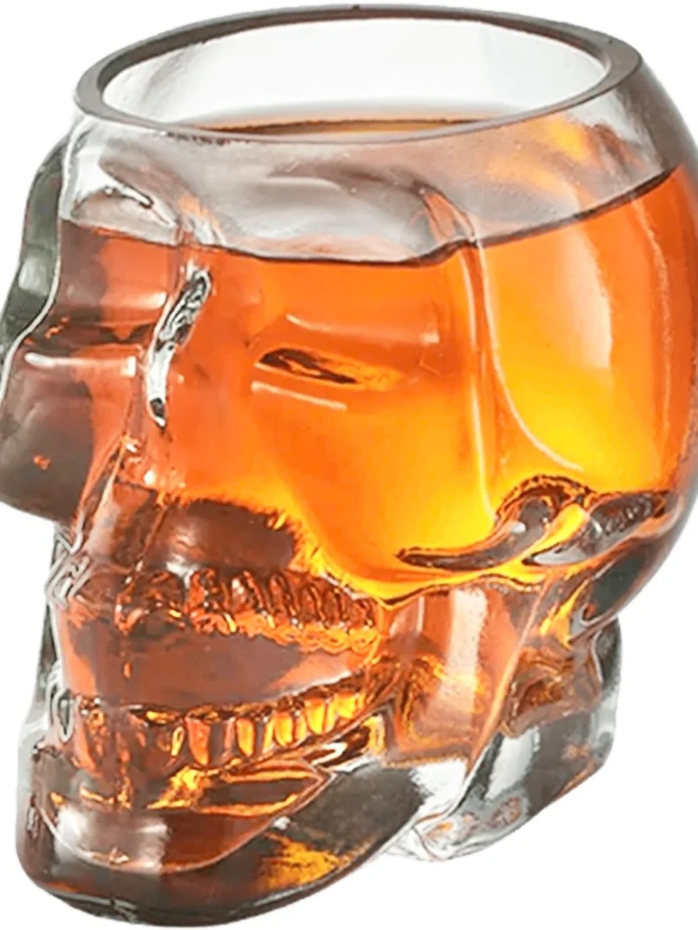 Crystal Head Vodka Skull Shot Glasses Set of 4
